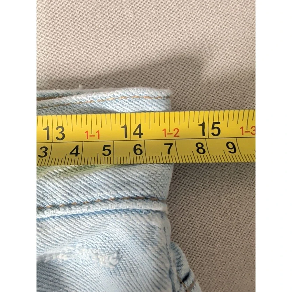 Madewell The Perfect Vintage Jean in Ellicott Wash Light Wash Blue Women's Sz 26 - Picture 10 of 12